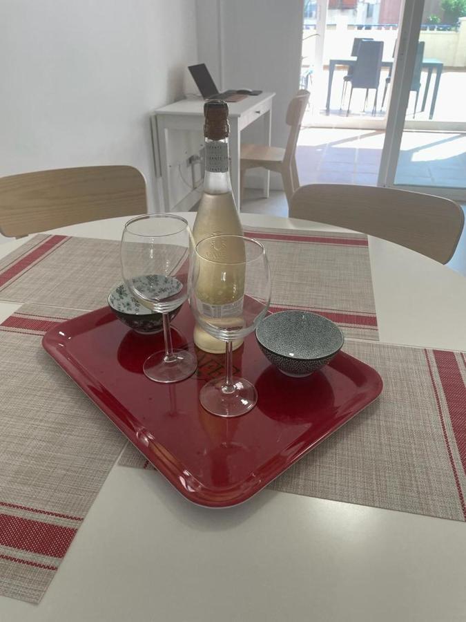 Encantador Piso Con Terraza Y Piscina Lägenhet Benalmádena Exteriör bild